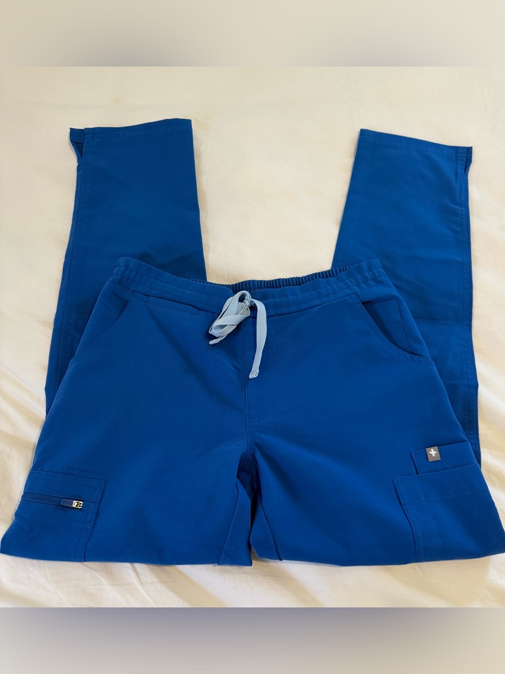 Figs Royal Blue Yola Skinny Scrub Pants - XSP - Picture 4 of 4